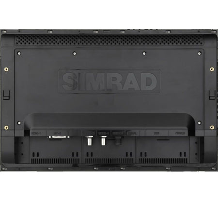 Simrad MO16-T Marine Multi-Touch Monitor, 15.6in, 1000-Nit, 8 mm Flush Mount, 12/24V, HDMI, DVI, Composite — Quality Boat Parts