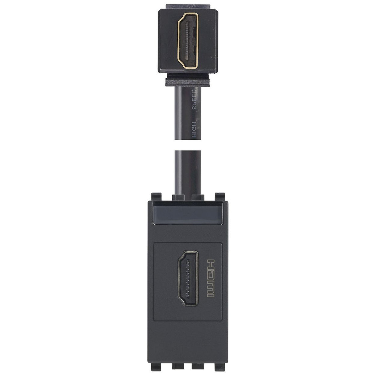 Vimar Eikon HDMI 2.1b Socket Outlet, 1 Module, IP20, Keystone Fixing — Quality Boat Parts