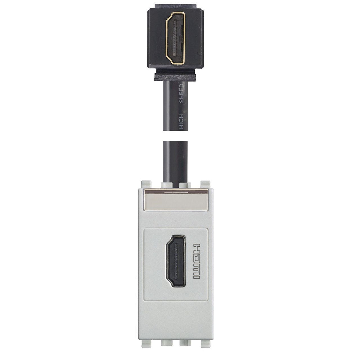Vimar Eikon HDMI 2.1b Socket Outlet, 1 Module, IP20, Keystone Fixing — Quality Boat Parts