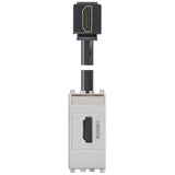 Vimar Eikon HDMI 2.1b Socket Outlet, 1 Module, IP20, Keystone Fixing — Quality Boat Parts