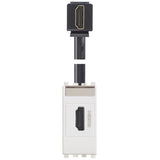 Vimar Eikon HDMI 2.1b Socket Outlet, 1 Module, IP20, Keystone Fixing — Quality Boat Parts