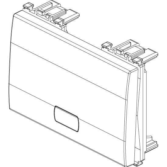 Vimar Eikon Rocker Button, 3-Module, Interchangeable, IP40 — Quality Boat Parts