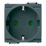 Vimar Idea German SICURY Socket Outlet, 2P+E, 16A 250V, IP20, 2 Reduced Modules — Quality Boat Parts