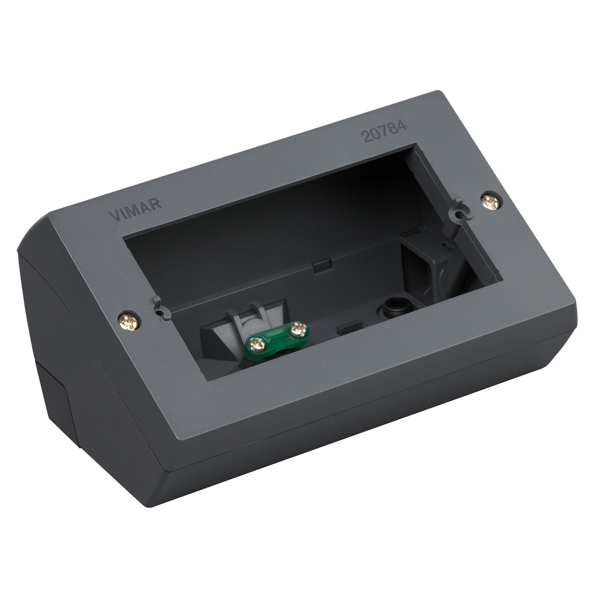 Vimar Eikon Table Mounting Box, 4-Module, IP20, Plastic — Quality Boat Parts