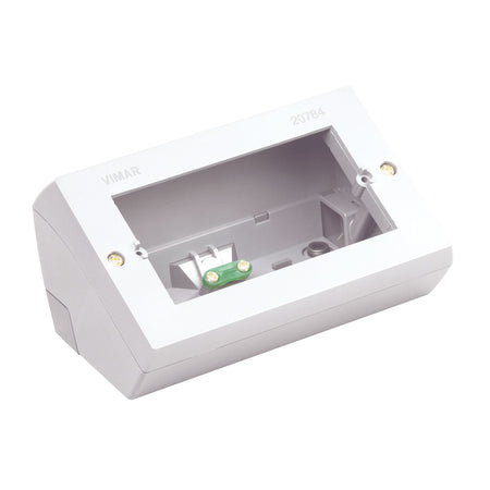 Vimar Eikon Table Mounting Box, 4-Module, IP20, Plastic — Quality Boat Parts
