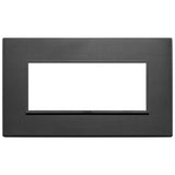 Vimar Eikon EVO 21649 5-Module Cover Plate, British Standard Mounting, 162.3 x 94.7 mm — Quality Boat Parts