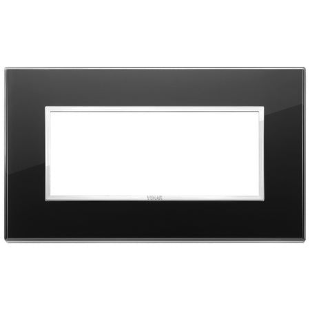 Vimar Eikon EVO 21649 5-Module Cover Plate, British Standard Mounting, 162.3 x 94.7 mm — Quality Boat Parts