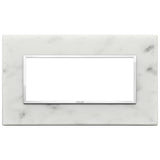 Vimar Eikon EVO 21649 5-Module Cover Plate, British Standard Mounting, 162.3 x 94.7 mm — Quality Boat Parts