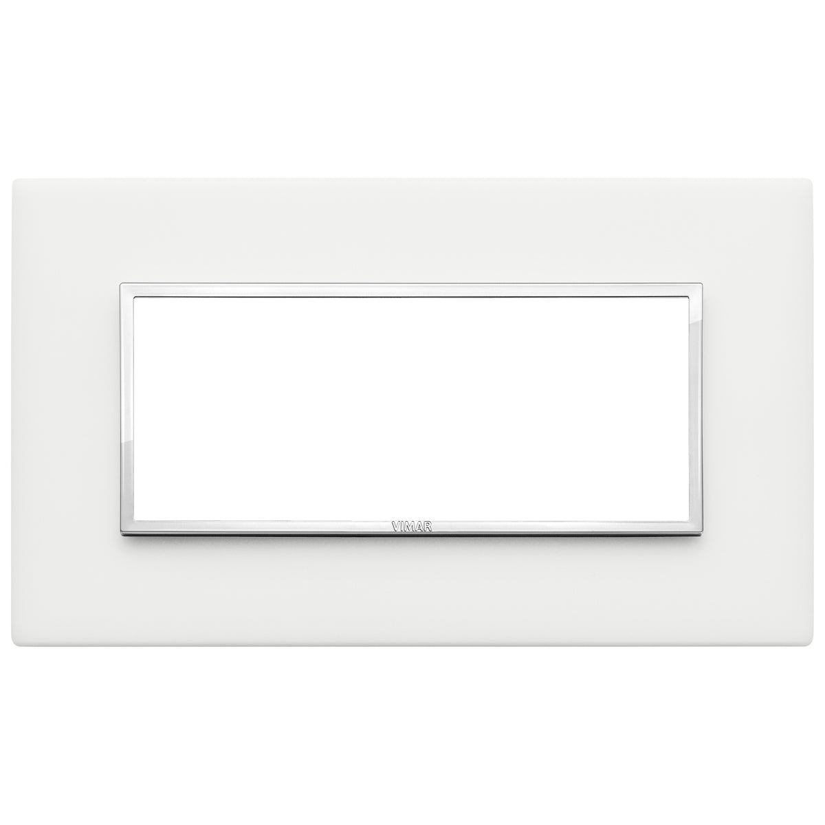 Vimar Eikon EVO 21649 5-Module Cover Plate, British Standard Mounting, 162.3 x 94.7 mm — Quality Boat Parts
