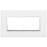 Vimar Eikon EVO 21649 5-Module Cover Plate, British Standard Mounting, 162.3 x 94.7 mm — Quality Boat Parts