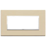 Vimar Eikon EVO 21649 5-Module Cover Plate, British Standard Mounting, 162.3 x 94.7 mm — Quality Boat Parts