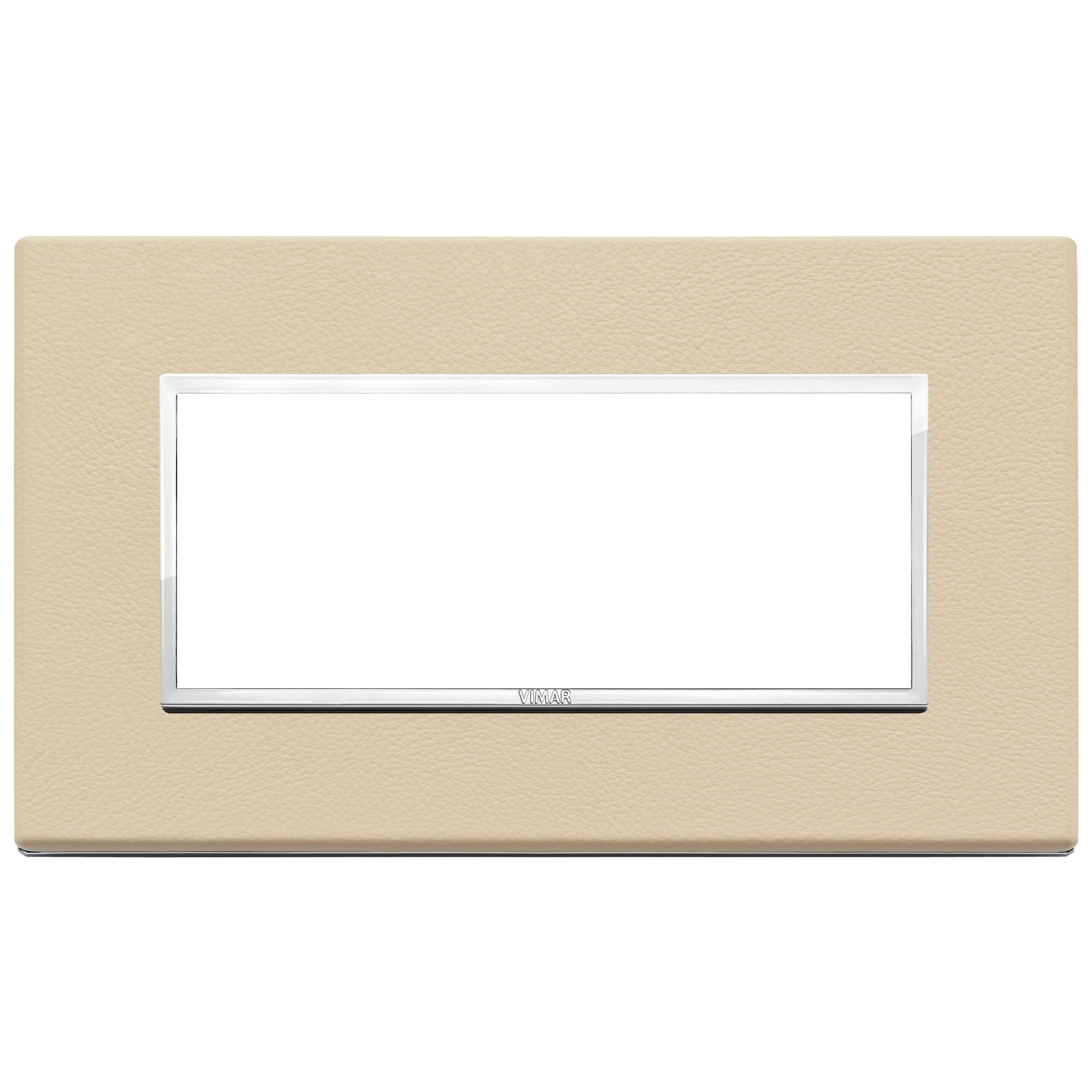Vimar Eikon EVO 21649 5-Module Cover Plate, British Standard Mounting, 162.3 x 94.7 mm — Quality Boat Parts
