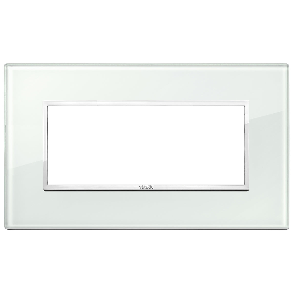 Vimar Eikon EVO 21649 5-Module Cover Plate, British Standard Mounting, 162.3 x 94.7 mm — Quality Boat Parts