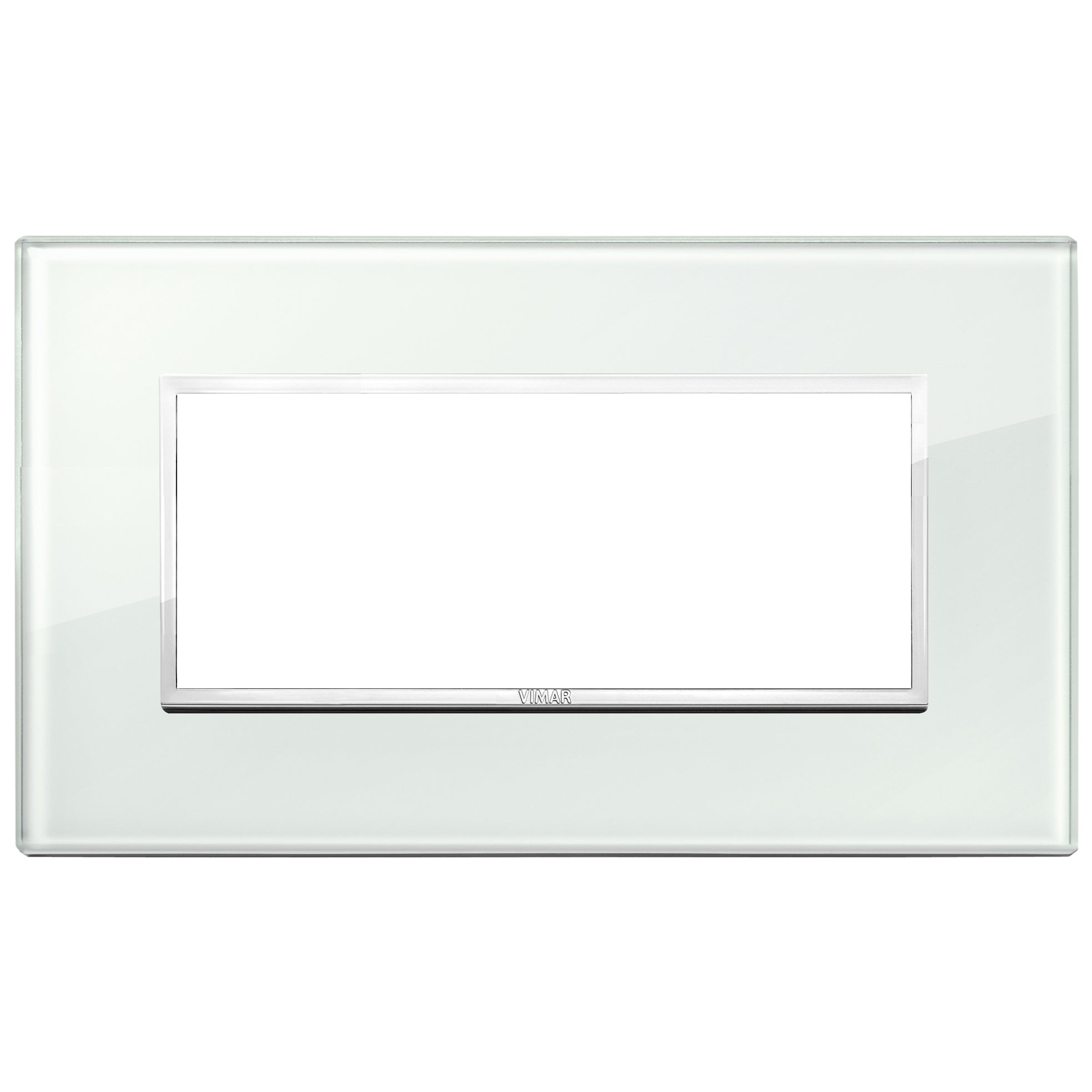 Vimar Eikon EVO 21649 5-Module Cover Plate, British Standard Mounting, 162.3 x 94.7 mm — Quality Boat Parts