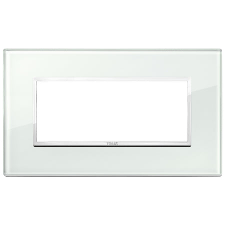 Vimar Eikon EVO 21649 5-Module Cover Plate, British Standard Mounting, 162.3 x 94.7 mm — Quality Boat Parts