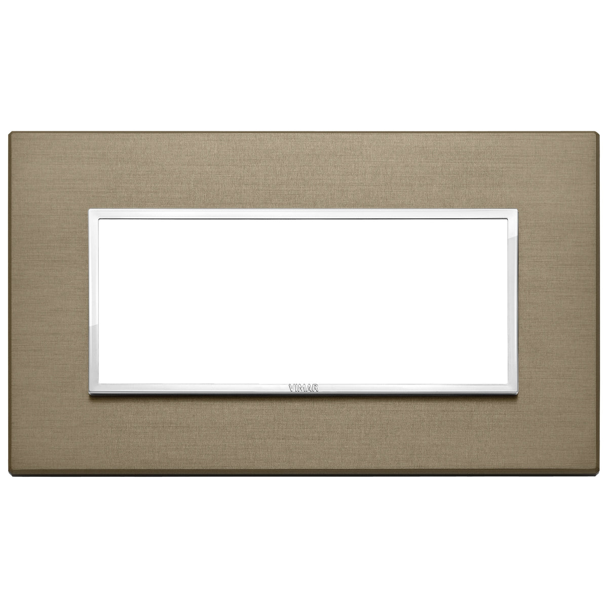 Vimar Eikon EVO 21649 5-Module Cover Plate, British Standard Mounting, 162.3 x 94.7 mm — Quality Boat Parts