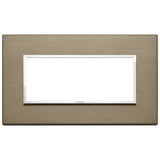 Vimar Eikon EVO 21649 5-Module Cover Plate, British Standard Mounting, 162.3 x 94.7 mm — Quality Boat Parts