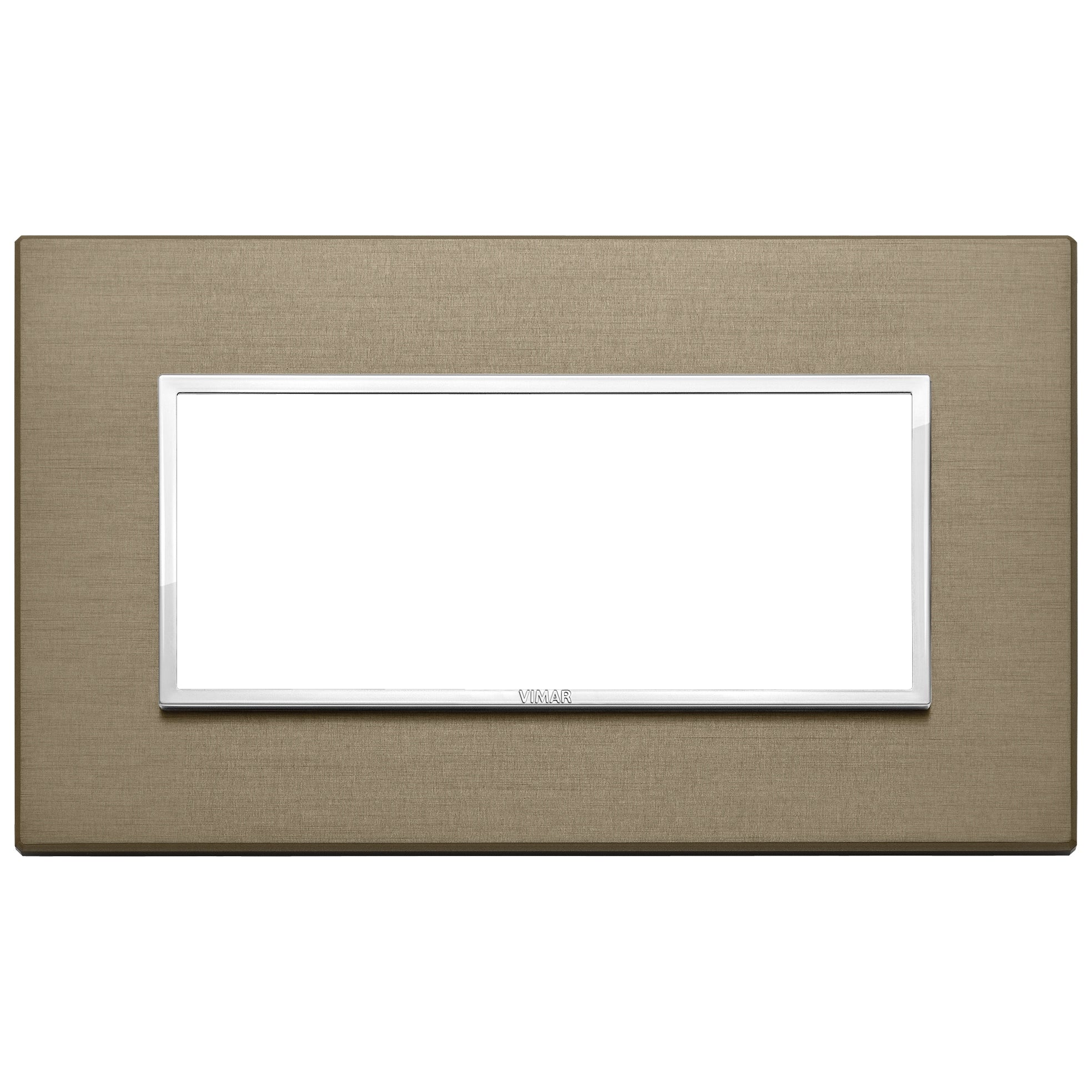Vimar Eikon EVO 21649 5-Module Cover Plate, British Standard Mounting, 162.3 x 94.7 mm — Quality Boat Parts