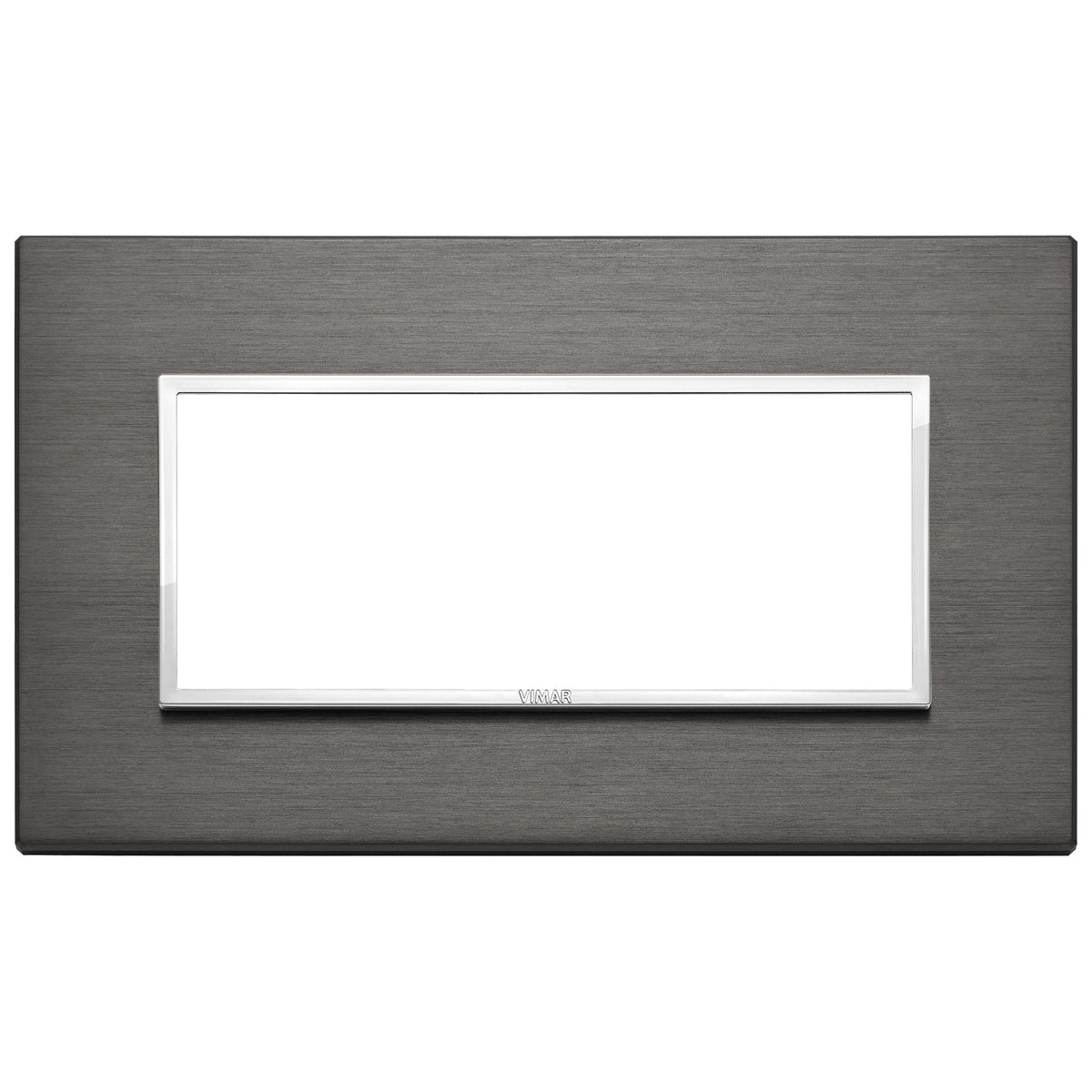 Vimar Eikon EVO 21649 5-Module Cover Plate, British Standard Mounting, 162.3 x 94.7 mm — Quality Boat Parts