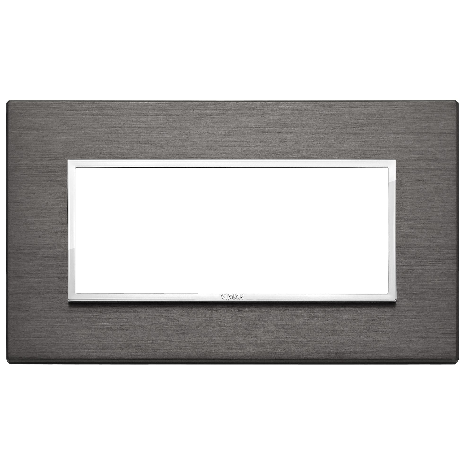 Vimar Eikon EVO 21649 5-Module Cover Plate, British Standard Mounting, 162.3 x 94.7 mm — Quality Boat Parts
