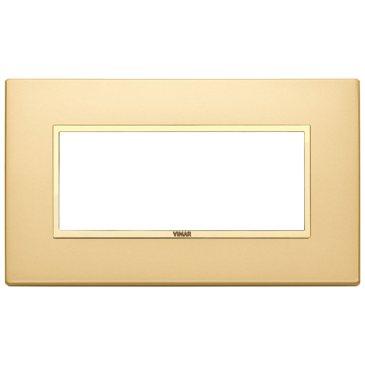 Vimar Eikon EVO 21649 5-Module Cover Plate, British Standard Mounting, 162.3 x 94.7 mm — Quality Boat Parts