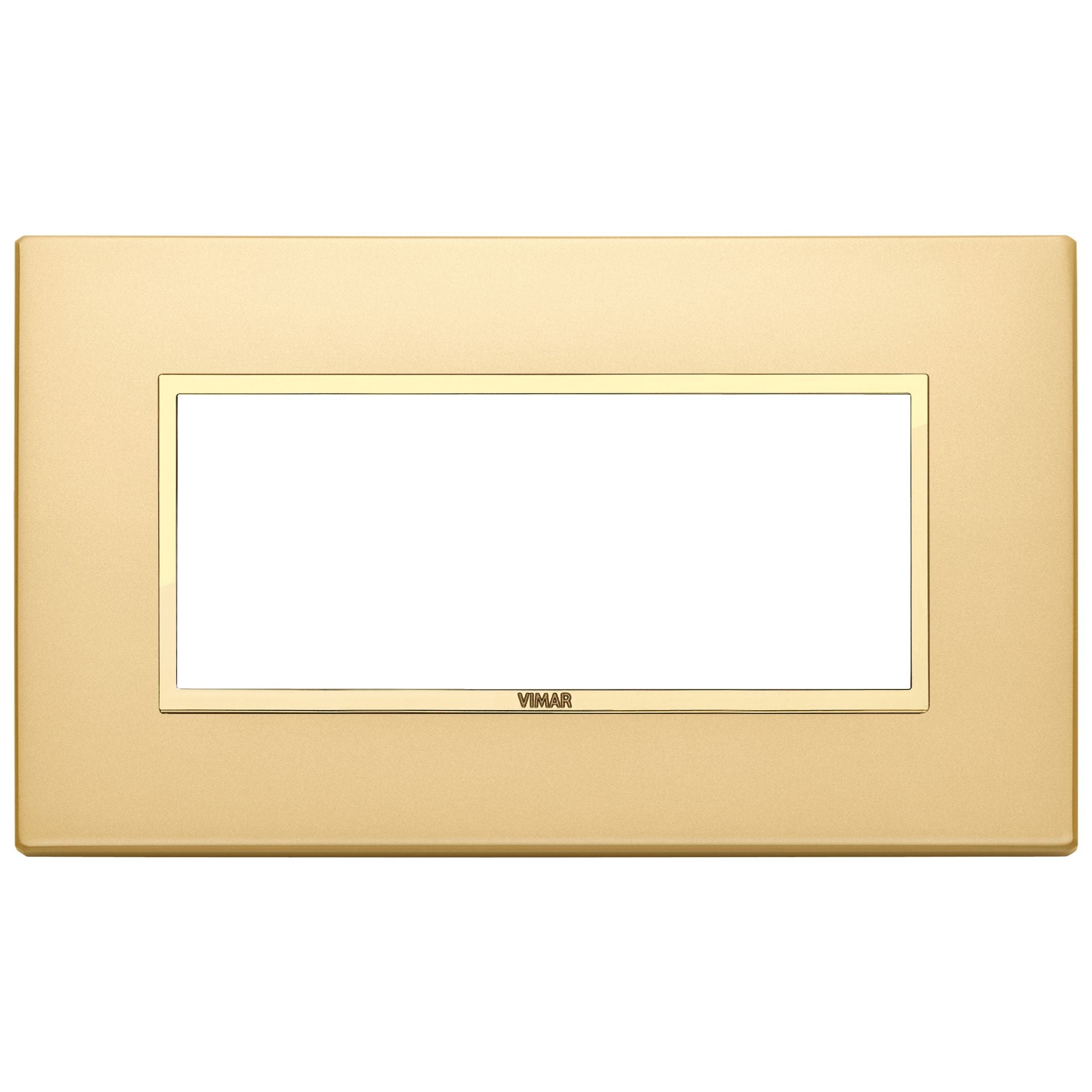 Vimar Eikon EVO 21649 5-Module Cover Plate, British Standard Mounting, 162.3 x 94.7 mm — Quality Boat Parts