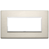 Vimar Eikon EVO 21649 5-Module Cover Plate, British Standard Mounting, 162.3 x 94.7 mm — Quality Boat Parts