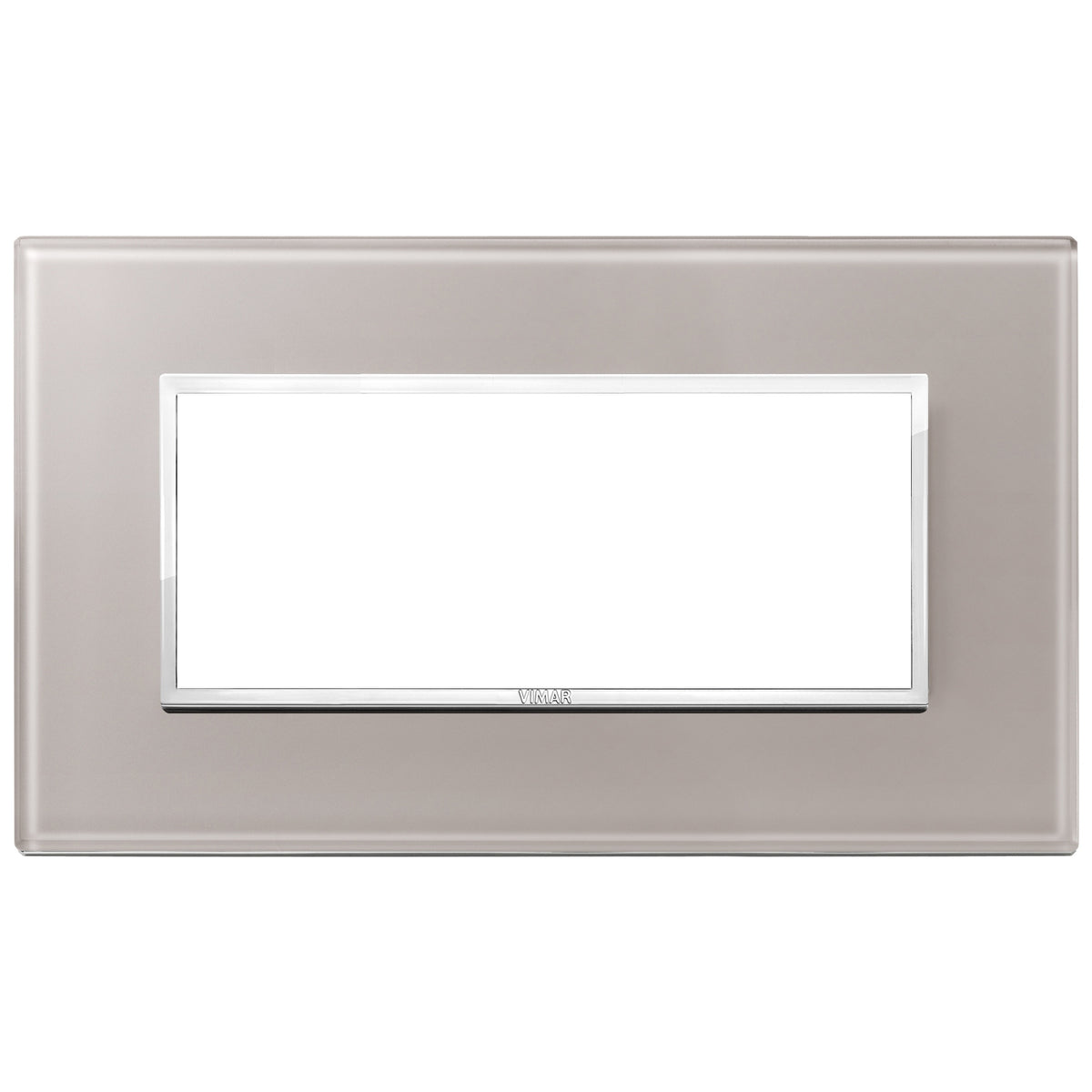 Vimar Eikon EVO 21649 5-Module Cover Plate, British Standard Mounting, 162.3 x 94.7 mm — Quality Boat Parts