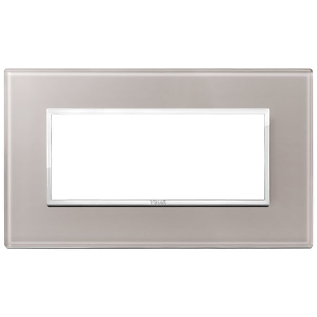 Vimar Eikon EVO 21649 5-Module Cover Plate, British Standard Mounting, 162.3 x 94.7 mm — Quality Boat Parts