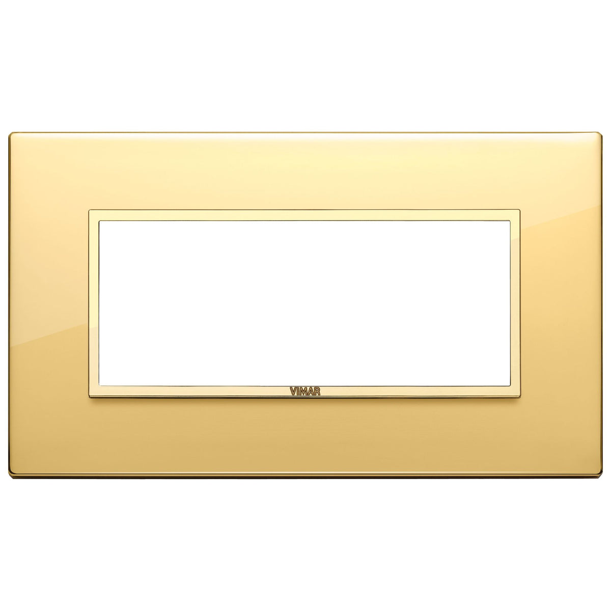 Vimar Eikon EVO 21649 5-Module Cover Plate, British Standard Mounting, 162.3 x 94.7 mm — Quality Boat Parts