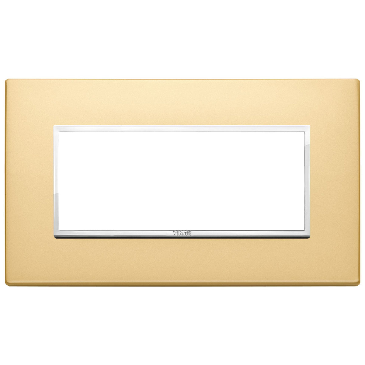 Vimar Eikon EVO 21649 5-Module Cover Plate, British Standard Mounting, 162.3 x 94.7 mm — Quality Boat Parts