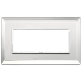 Vimar Eikon EVO 21649 5-Module Cover Plate, British Standard Mounting, 162.3 x 94.7 mm — Quality Boat Parts