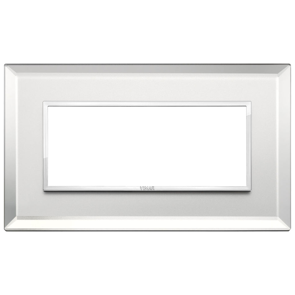 Vimar Eikon EVO 21649 5-Module Cover Plate, British Standard Mounting, 162.3 x 94.7 mm — Quality Boat Parts