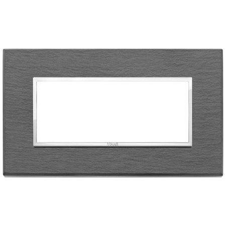 Vimar Eikon EVO 21649 5-Module Cover Plate, British Standard Mounting, 162.3 x 94.7 mm — Quality Boat Parts