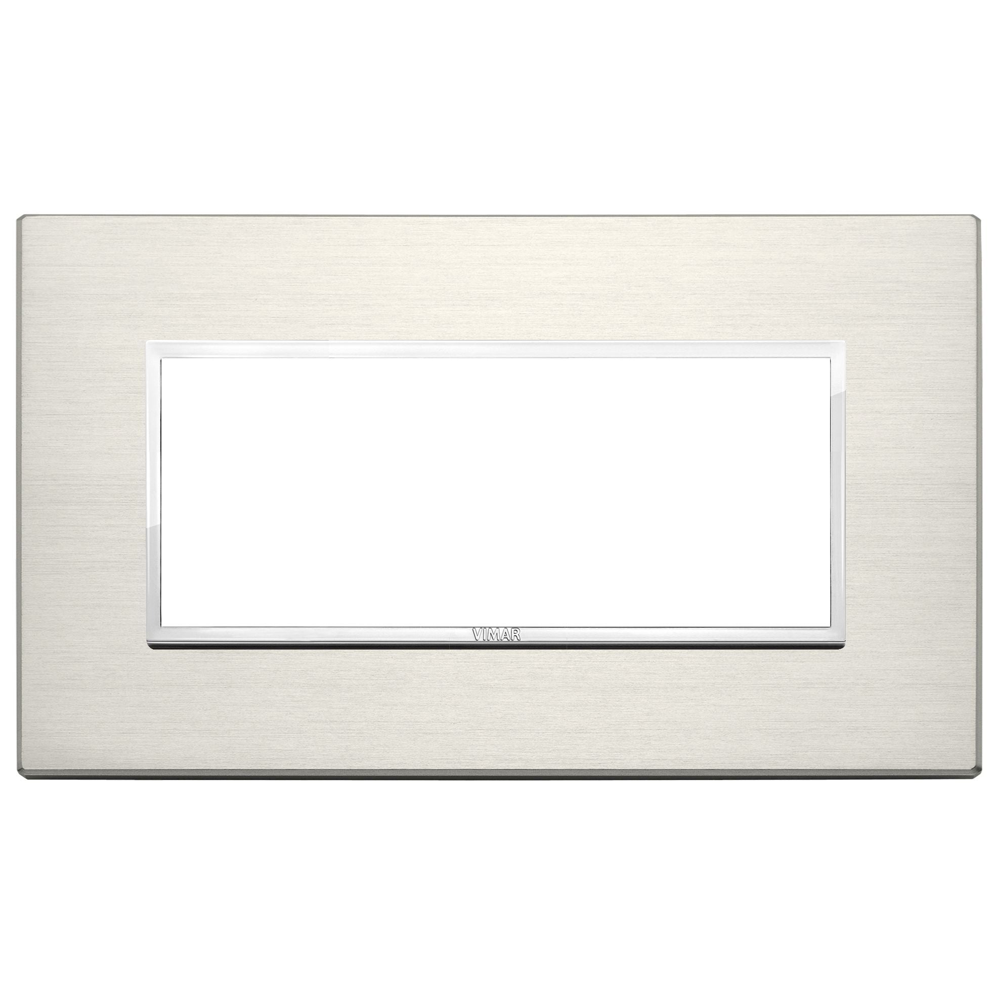 Vimar Eikon EVO 21649 5-Module Cover Plate, British Standard Mounting, 162.3 x 94.7 mm — Quality Boat Parts
