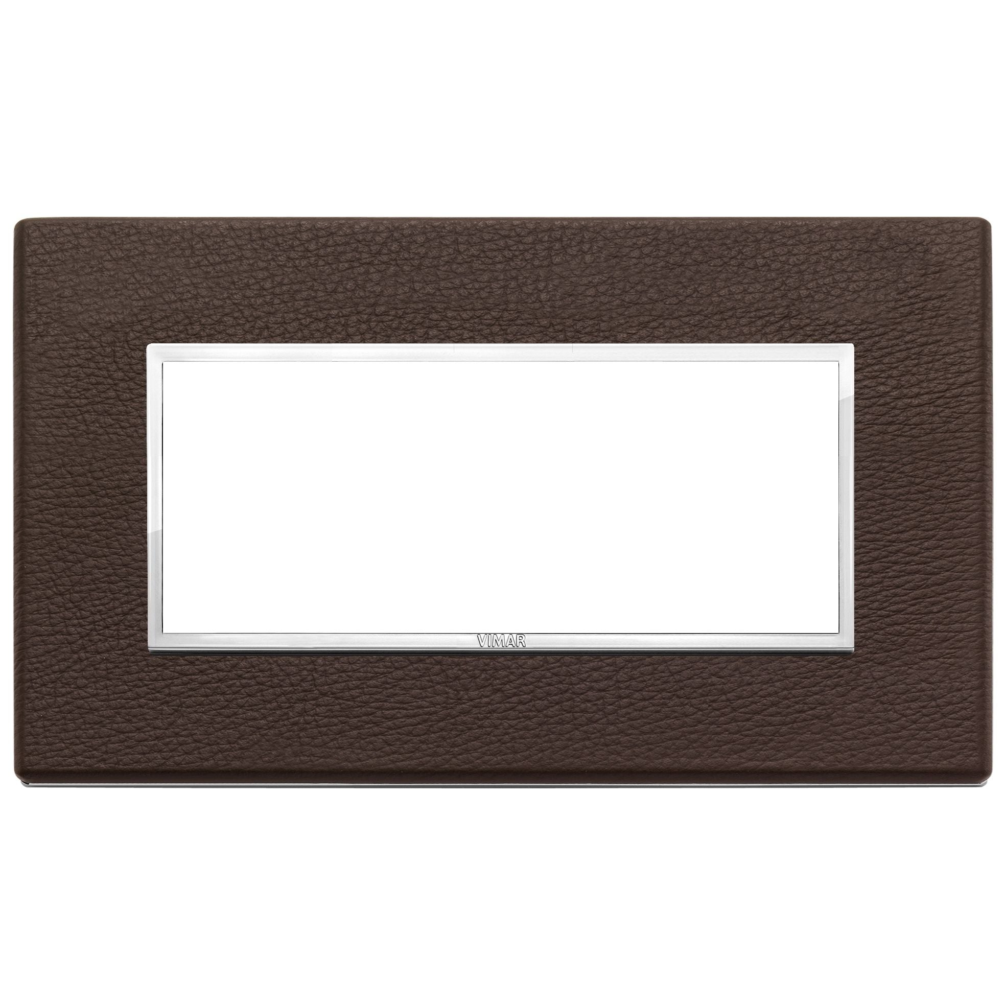 Vimar Eikon EVO 21649 5-Module Cover Plate, British Standard Mounting, 162.3 x 94.7 mm — Quality Boat Parts