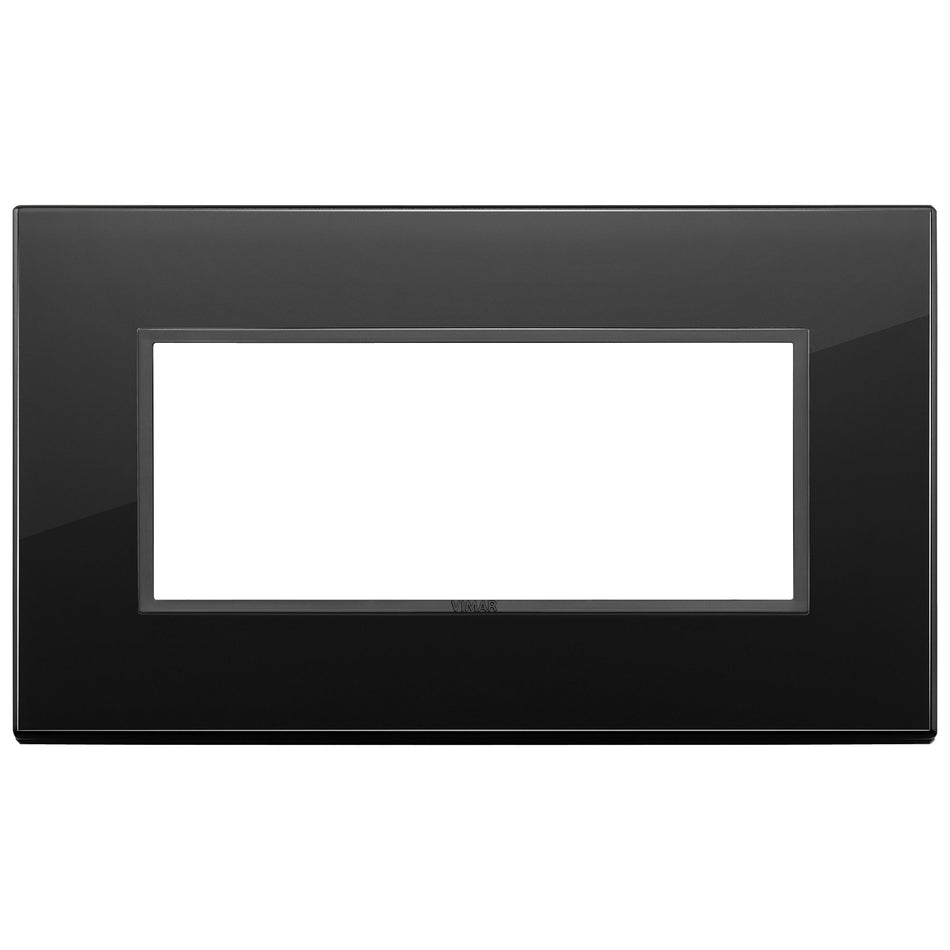 Vimar Eikon EVO 21649 5-Module Cover Plate, British Standard Mounting, 162.3 x 94.7 mm — Quality Boat Parts