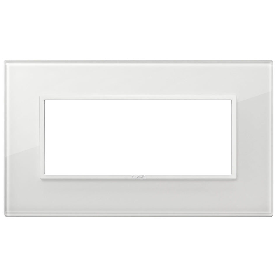 Vimar Eikon EVO 21649 5-Module Cover Plate, British Standard Mounting, 162.3 x 94.7 mm — Quality Boat Parts