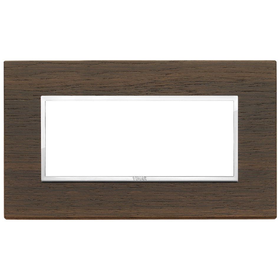 Vimar Eikon EVO 21649 5-Module Cover Plate, British Standard Mounting, 162.3 x 94.7 mm — Quality Boat Parts
