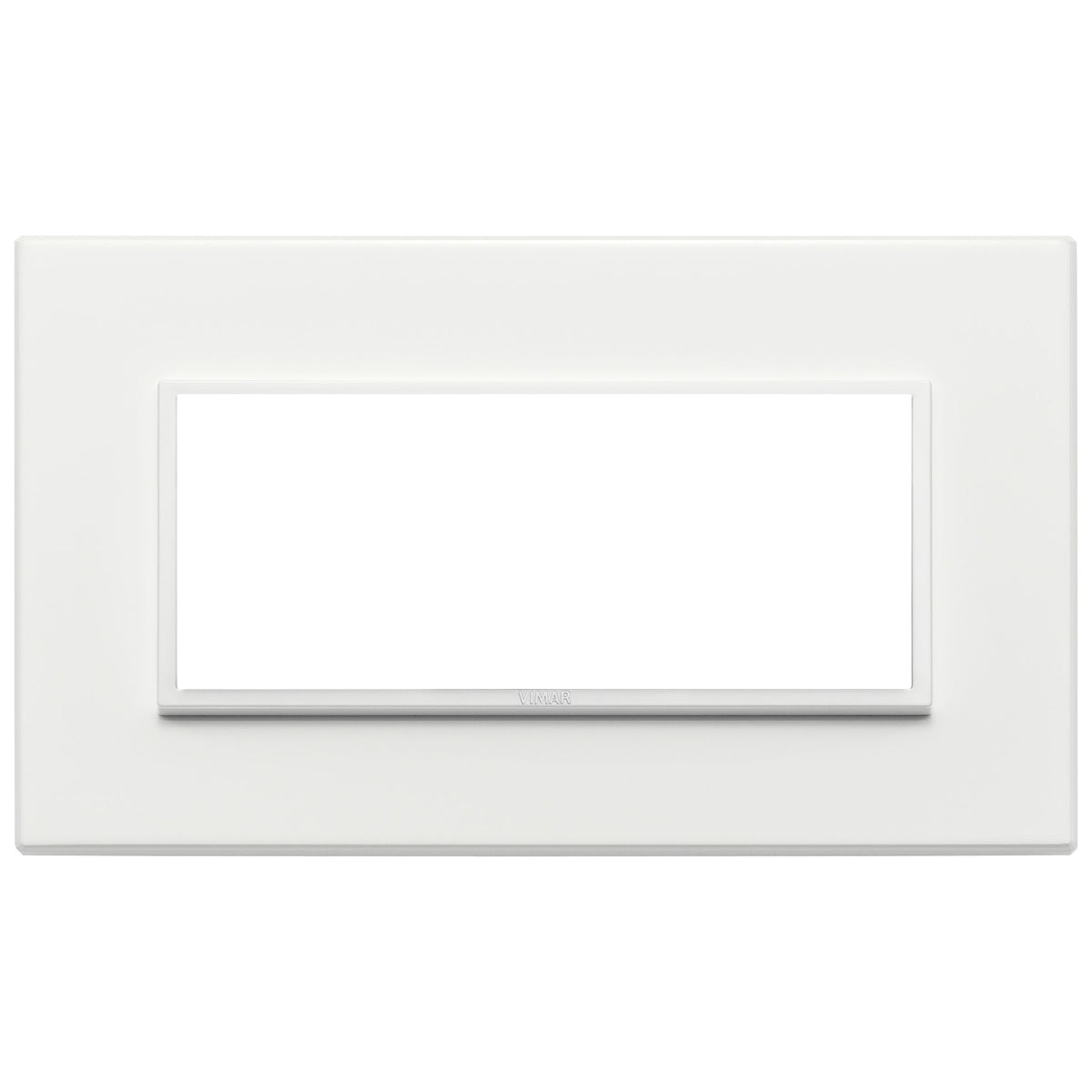 Vimar Eikon EVO 21649 5-Module Cover Plate, British Standard Mounting, 162.3 x 94.7 mm — Quality Boat Parts