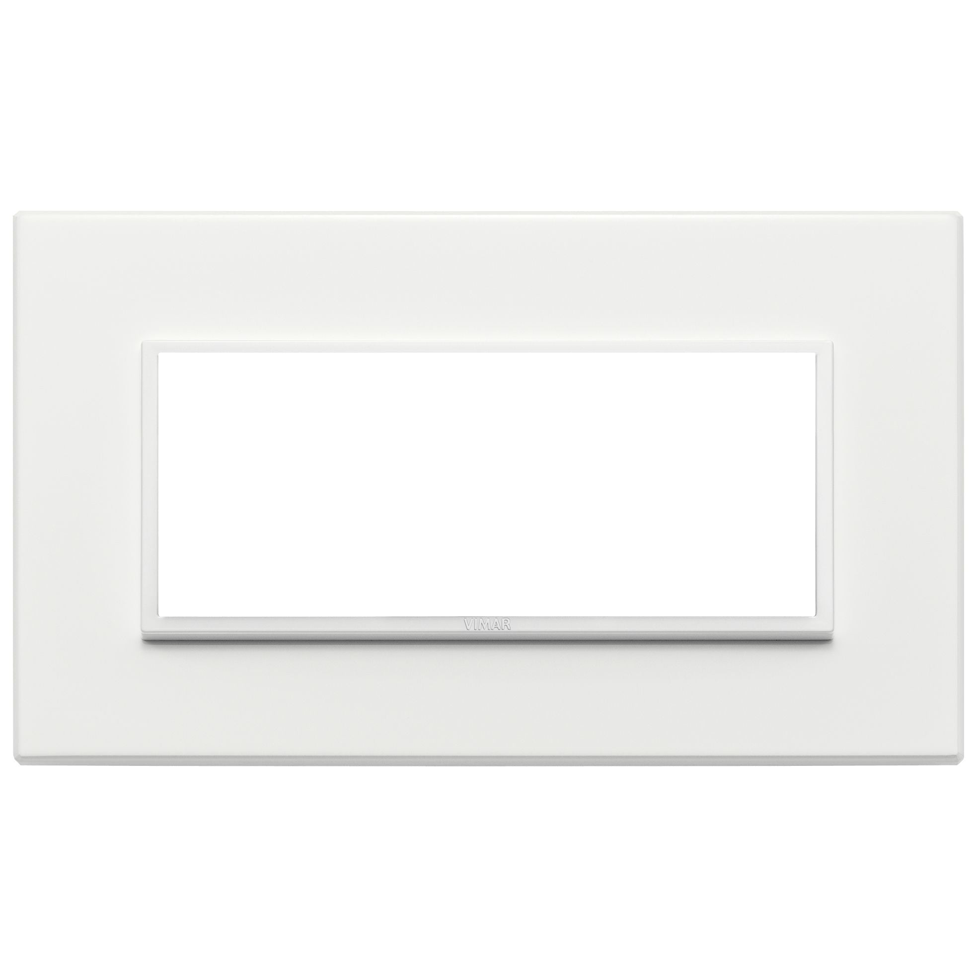 Vimar Eikon EVO 21649 5-Module Cover Plate, British Standard Mounting, 162.3 x 94.7 mm — Quality Boat Parts