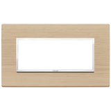 Vimar Eikon EVO 21649 5-Module Cover Plate, British Standard Mounting, 162.3 x 94.7 mm — Quality Boat Parts