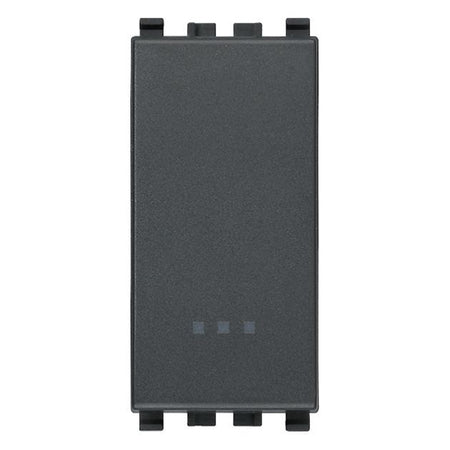 Vimar Eikon Reversing Switch, 1P 16AX 250V, IP40, Lightable, Replaceable Button — Quality Boat Parts