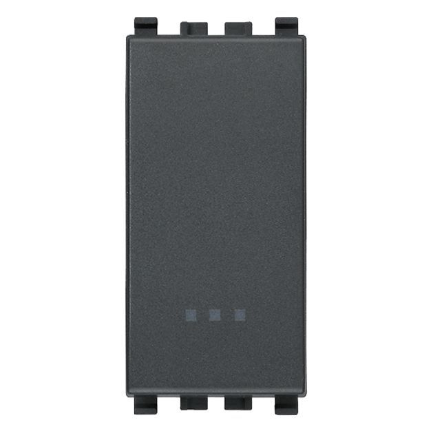 Vimar Eikon Reversing Switch, 1P 16AX 250V, IP40, Lightable, Replaceable Button — Quality Boat Parts