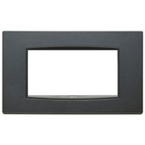 Vimar Eikon Classic 4-Module Cover Plate, For 21614 Mounting Frame, 142.3 x 84.8 x 8.9 mm, IP00, Clamp Mounting, Horizontal/Vertical Orientation — Quality Boat Parts