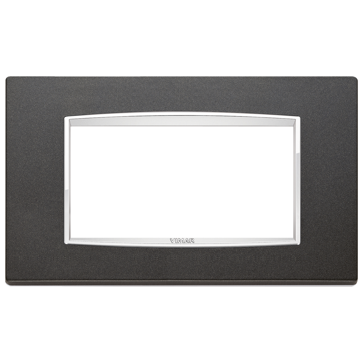 Vimar Eikon Classic 4-Module Cover Plate, For 21614 Mounting Frame, 142.3 x 84.8 x 8.9 mm, IP00, Clamp Mounting, Horizontal/Vertical Orientation — Quality Boat Parts