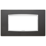Vimar Eikon Classic 4-Module Cover Plate, For 21614 Mounting Frame, 142.3 x 84.8 x 8.9 mm, IP00, Clamp Mounting, Horizontal/Vertical Orientation — Quality Boat Parts