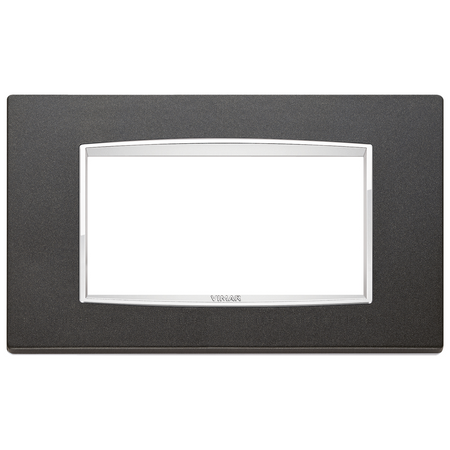 Vimar Eikon Classic 4-Module Cover Plate, For 21614 Mounting Frame, 142.3 x 84.8 x 8.9 mm, IP00, Clamp Mounting, Horizontal/Vertical Orientation — Quality Boat Parts
