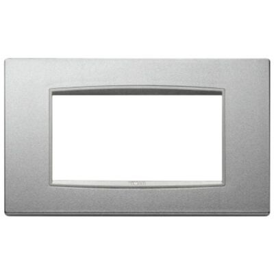 Vimar Eikon Classic 4-Module Cover Plate, For 21614 Mounting Frame, 142.3 x 84.8 x 8.9 mm, IP00, Clamp Mounting, Horizontal/Vertical Orientation — Quality Boat Parts