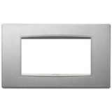 Vimar Eikon Classic 4-Module Cover Plate, For 21614 Mounting Frame, 142.3 x 84.8 x 8.9 mm, IP00, Clamp Mounting, Horizontal/Vertical Orientation — Quality Boat Parts